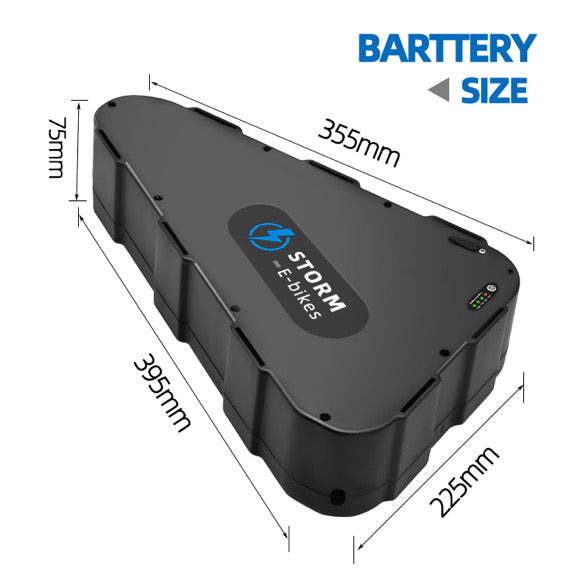 Storm E-bike Battery 48v/52v 21ah